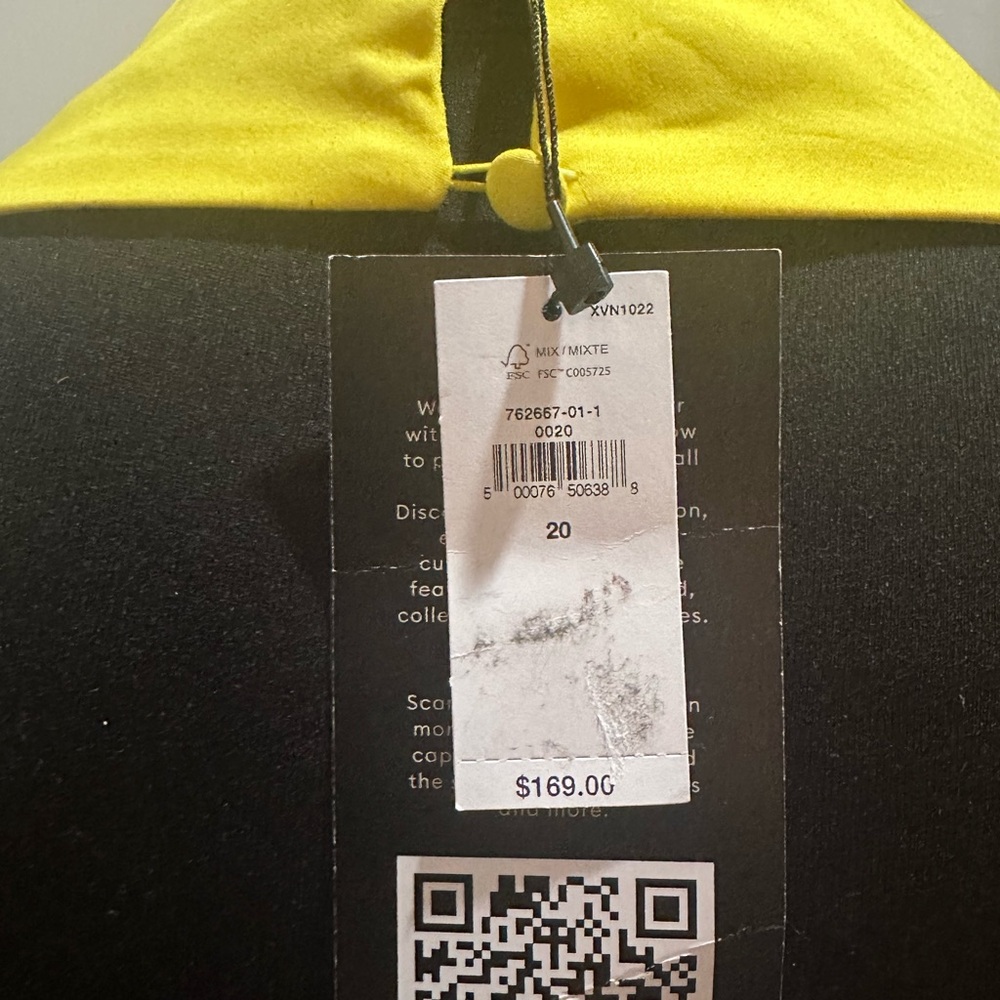 Banana Republic Yellow A-Line Puff Sleeve Dress - Picture 5 of 6